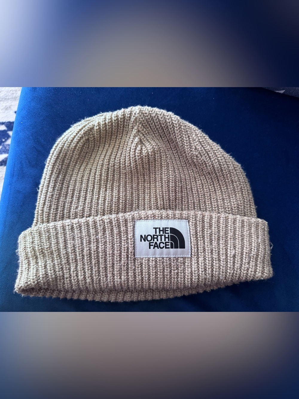 The North Face Ribbed Beanie - Beige
